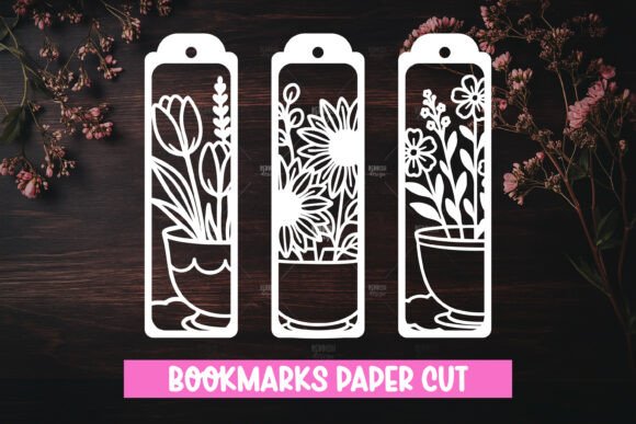 3 Floral Bookmarks Paper Cut SVG Review