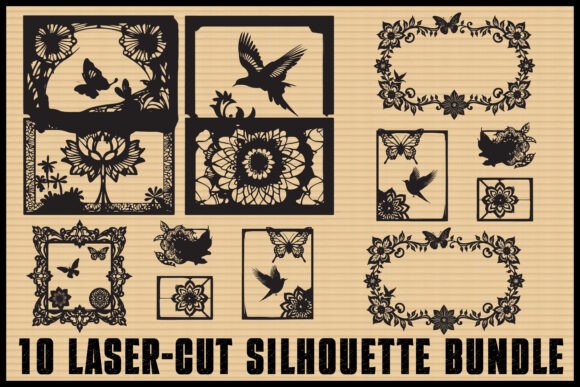 Butterfly Floral Laser Cut Frames Set Review