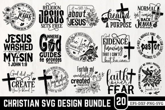 Christian Jesus Sleeve SVG Design Bundle Review