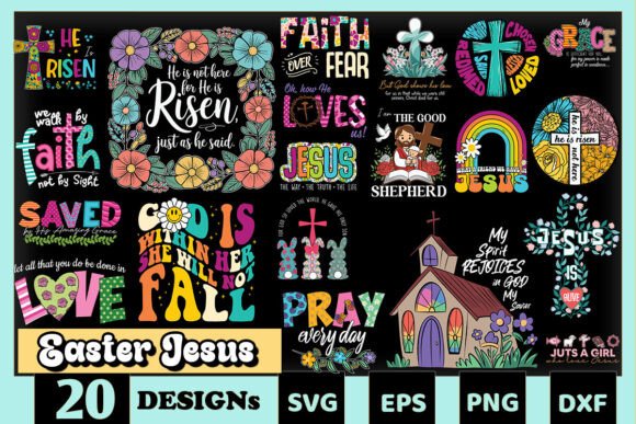 Easter Jesus SVG Bundle Review
