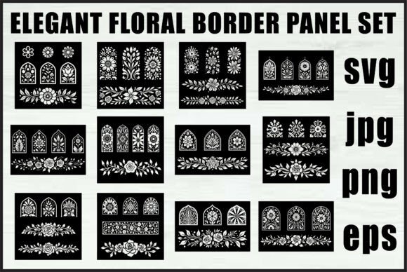 Laser Cut Floral Border Panels Review