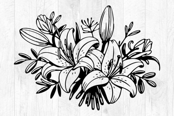 Lily Flower Svg, Bouquet Lily Svg: A Designer's Real-World Review