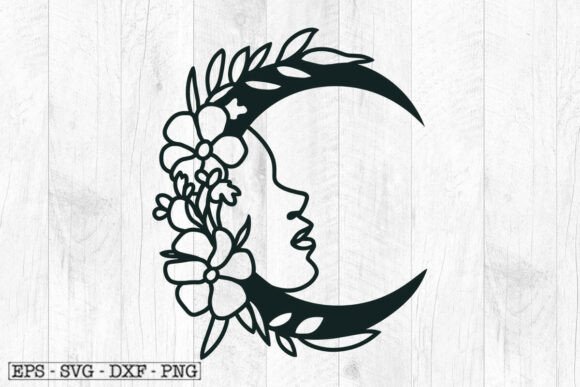 Moon Svg, Dxf Files for Plasma Review