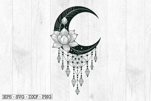 Moon with Flowers Svg: A Designer's Real-World Embroidery Review